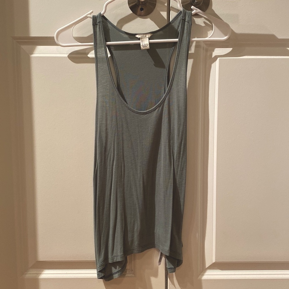 Light sage green tank